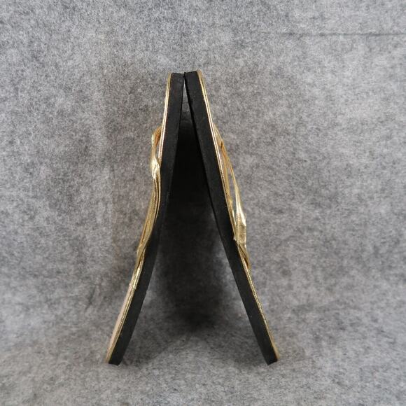 Sandals Casual Womens Shoes Size 6 Flip Flops Slip On Flats Woven Lightweight - Picture 6 of 7